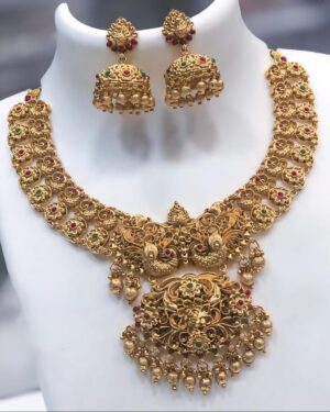 Temple Jewellery Necklace Set, ORN20017