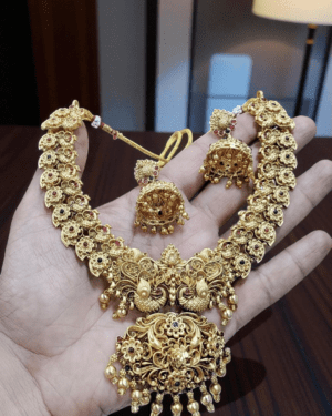 Temple Jewellery Necklace Set, ORN20020