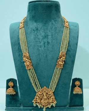 Temple Jewellery Necklace Set, ORN30013