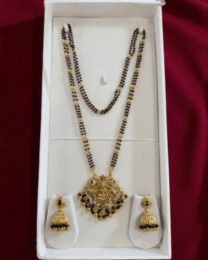 Temple Mangalsutra with Earrings, ORN30063