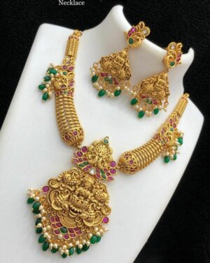 Temple Jewellery Necklace Set, ORN20022