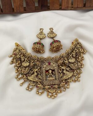 Choker Temple Jewellery Set, ORN30009