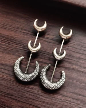 Oxidized Earrings, ORN40042