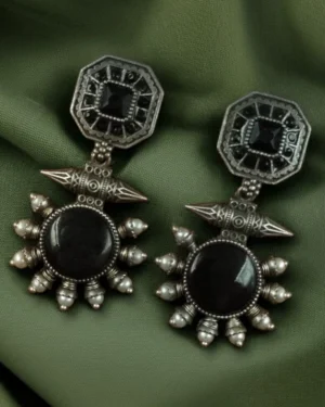 Oxidized Earrings, ORN40050