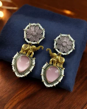 Oxidized Earrings, ORN40056