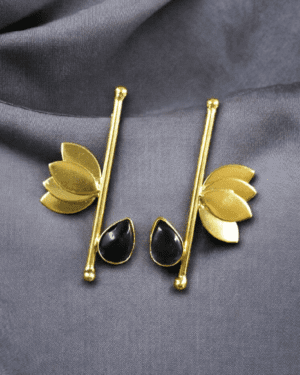 Contemporary Earrings with Mona Lisa Stone, ORN40070