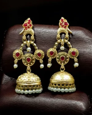 Contemporary Earrings with Mona Lisa Stone, ORN40071