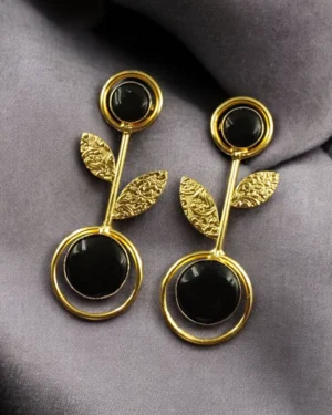 Contemporary Earrings with Mona Lisa Stone, ORN40080