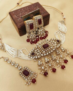 Rajwadi Choker Set, ORN10066
