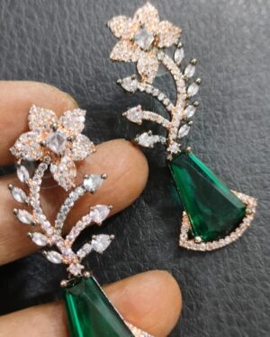 Pure Zirconian Diamond Earrings, ORN10198