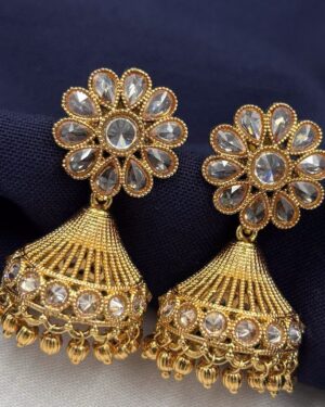 Kundan Jhumka Earrings, ORN20028