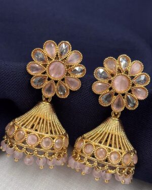 Kundan Jhumka Earrings, ORN20029