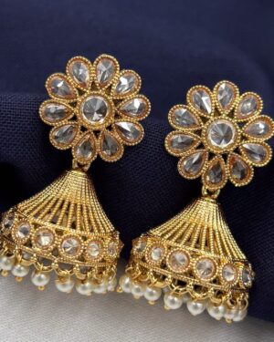 Kundan Jhumka Earrings, ORN20032