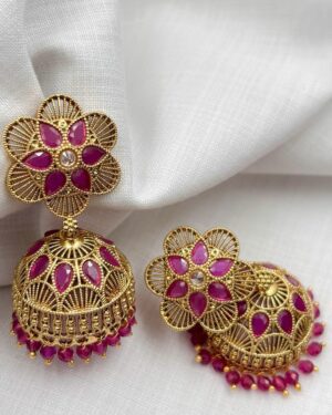 Kundan Jhumka Earrings, ORN20035