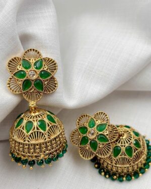 Kundan Jhumka Earrings, ORN20037