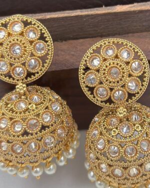 Kundan Jhumka Earrings, ORN20039