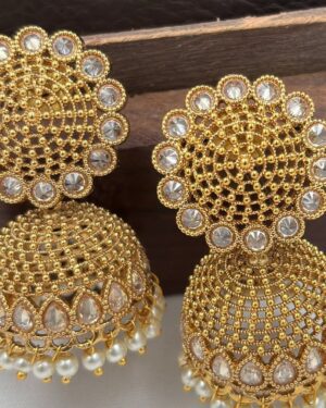 Kundan Jhumka Earrings, ORN20044