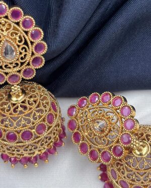 Kundan Jhumka Earrings, ORN20050
