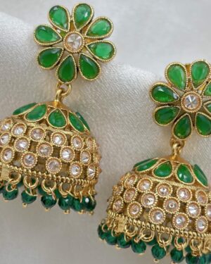 Kundan Jhumka Earrings, ORN20055