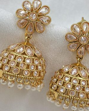 Kundan Jhumka Earrings, ORN20056