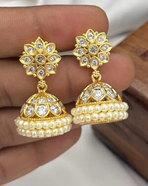 Kundan Jhumka Earrings, ORN20059