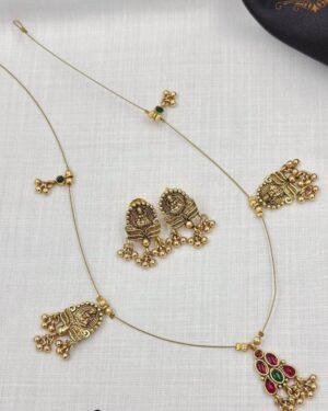 Temple Pendant Necklace Set, ORN20106