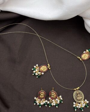 Temple Pendant Necklace Set, ORN20115