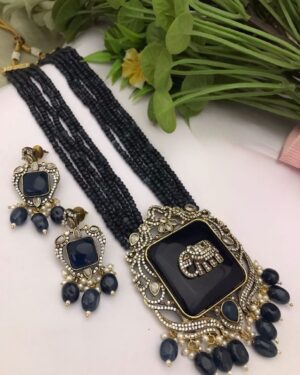 Kundan Pendant Necklace Set, ORN10289