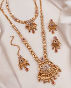 Rajwadi Kundan Necklace Sets, ORN10343