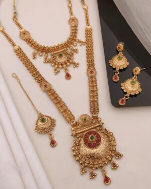 Rajwadi Kundan Necklace Sets, ORN10345