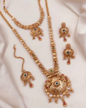 Rajwadi Kundan Necklace Sets, ORN10349
