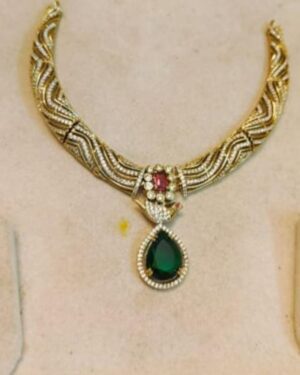 Pure Zirconian Diamond Necklace Set, ORN10357