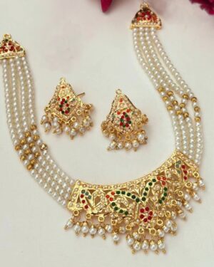 Rajwadi Choker Set, ORN10392