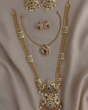 Pure Zirconian Diamond Necklace Set (2 Sets), ORN10406
