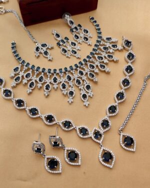 Pure Zirconian Diamond Necklace Set (2 Sets), ORN10447