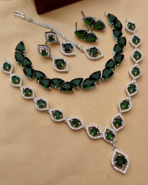Pure Zirconian Diamond Necklace Set (2 Sets), ORN10448