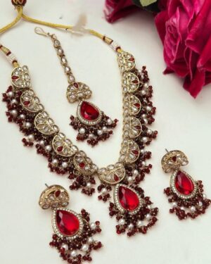 Kundan Necklace Set, ORN10509