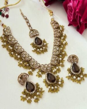 Kundan Necklace Set, ORN10516