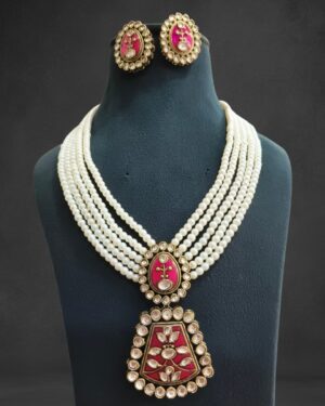 Kundan Necklace Set, ORN10595