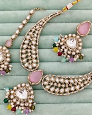 Pure Zirconian Diamond Necklace Set, ORN10606