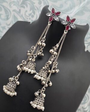 Oxidized Earrings, ORN10664