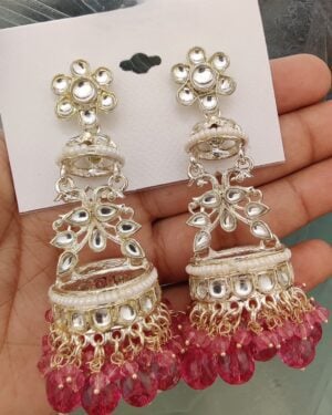 Kundan Jhumka Earrings, ORN10675
