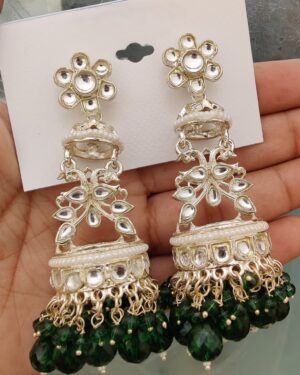 Kundan Jhumka Earrings, ORN10676