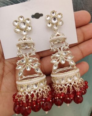 Kundan Jhumka Earrings, ORN10682