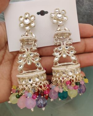 Kundan Jhumka Earrings, ORN10685