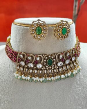 Kundan Choker Sets, ORN10709