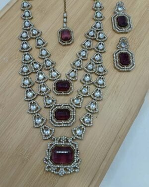 Rajwadi Necklace Set, ORN20205