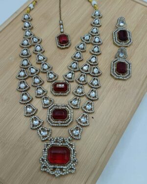 Rajwadi Necklace Set, ORN20208
