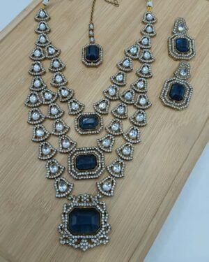 Rajwadi Necklace Set, ORN20210