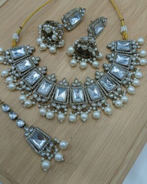 Rajwadi Choker Set, ORN20218